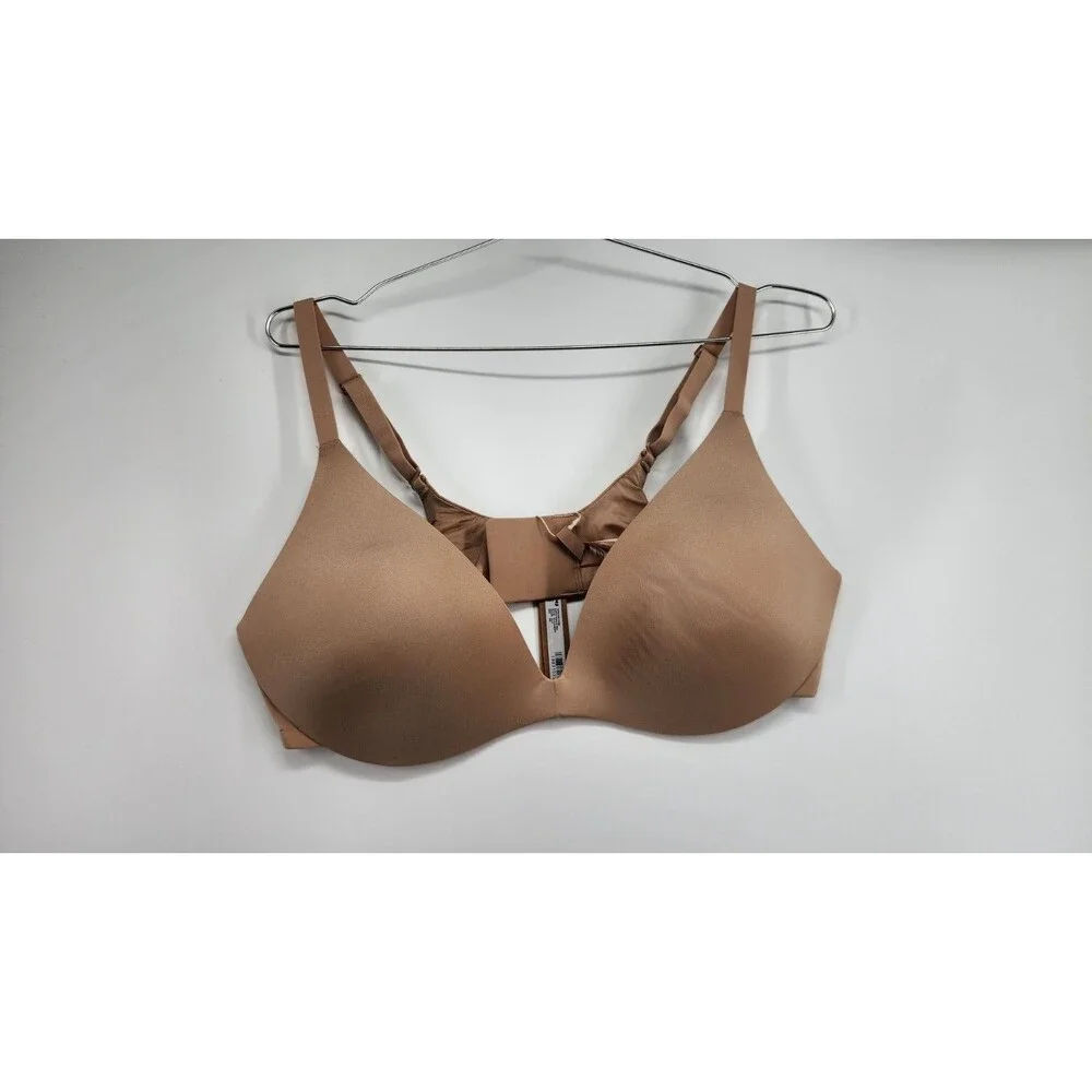 Skims 40B Clay Beige Wireless Form Super Push Up Bra PL-PLG-9558W‎ NWT